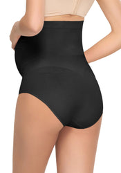 Women's Maternity High Waist Underwear Pregnancy Seamless Soft Hipster Panties Over Bump