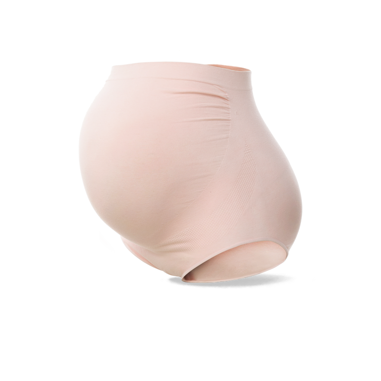 Women's Maternity High Waist Underwear Pregnancy Seamless Soft Hipster Panties Over Bump